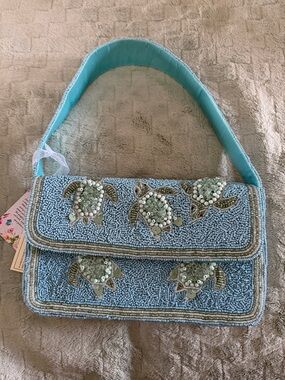 Beaded turtle bag 🐢